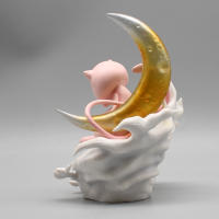 Figura De Acción Pokémon Mew Luna 14cm Anime Modelo Estatua Colección Decoración De Escritorio Ornamento Juguetes Lindos Regalo Para Niños - details 4