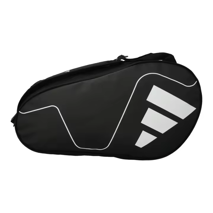Paletero para Pálas de Padel Paletero Adidas Carbon Control Negro Blanco - 1