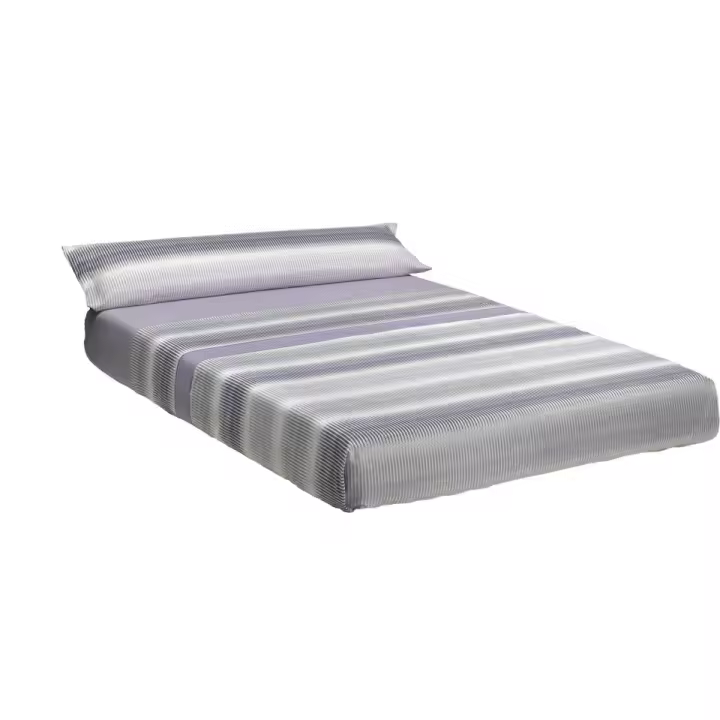 Novotextil Juego de Sábanas de Verano 3 Piezas Microfibra de Poliéster 100% Ultra Suave Transpirable Inclue Sábana Bajera Sábana Encimera 2 Fundas de Almohada Ideal Dormitorios con Confort Todo el Año Varios - 1