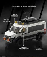 Bloques De Construcción De Estación Wagon 578PCS RV SUV Caravana Juguete Educativo DIY Para Niños Regalos De Vacaciones Bloques Conectables De Viaje Decorativos Para Escritorio - details 4