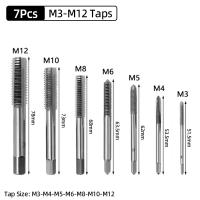 Juego De Brocas Y Taps Para Trabajar Metálicos Herramientas De Hilo Broca De Tapa De Banda Recta Taps De Pulgadas Herramientas Manuales - details 7