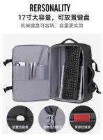 Mochila de viaje expandible para hombre, mochila multifuncional de gran capacidad para equipaje, mochila de viaje de corta distancia, mochila escolar - details 7