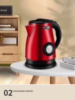 GELAIBO Hervidor Eléctrico De 1.8 Litros Capacidad Grande Acero Inoxidable Estilo Europeo Moda Diseño Mechanical Temperatura Fuente De Alimentación 240V - details 2