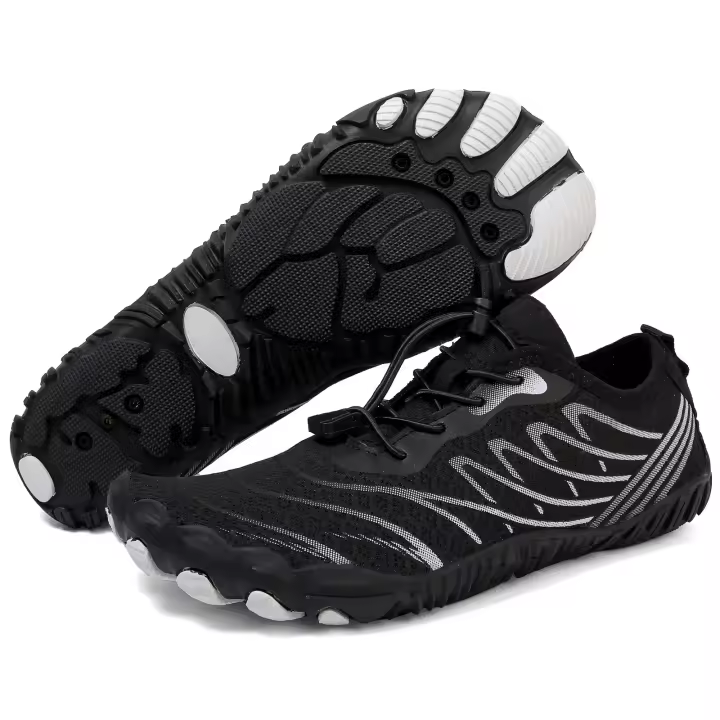 Zapatos descalzos de cinco dedos para exteriores, para senderismo, surf, rafting, natación, vadeo, playa, pesca. - 1