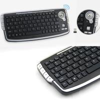 Teclado Mini Portátil 2.4G Wireless Con Ratón Trackball Y Rueda De Desplazamiento Para Laptop TV Box PC USB Membranoso Inglés - details 4