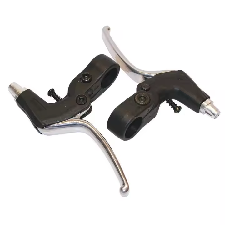 PAR DE MANETAS FRENO SACCON -V- BRAKE ALUMINIO - 1