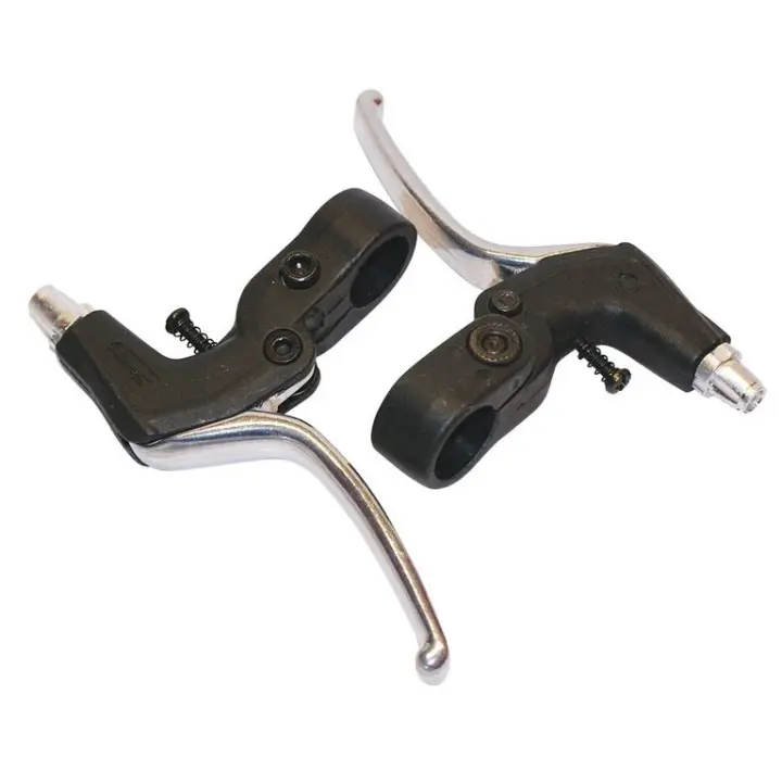 PAR DE MANETAS FRENO SACCON -V- BRAKE ALUMINIO - 1