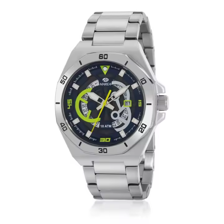 Reloj Marea Hombre Legend B35356/2 - Movimiento Japonés, Caja Acero 43mm - 1