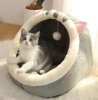 Alfombra De Gato Lavable Sillón Para Mascotas Pequeñas Cama Cálida Y Suave Jaula De Descanso Para Perros Pequeños Tienda De Invierno - details 1