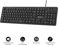 Subblim Business Slim Silencioso, Distribución de Teclado Español (QWERTY), Plug & Play a través de USB, Diseño Plano, Tecleo Silencioso, Negro - details 2
