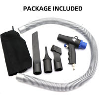 HIFESON Gun De Aire Pneumático Dual Uso Para Aspiración Y Eliminación De Polvo Con 3 Piezas De Boquillas Herramienta Para DIY En El Hogar - details 7