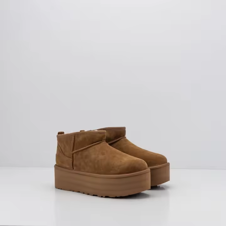 BOTA - UGG - CLASSIC ULTRA MINI PLATFORM CHESTNUT - 1