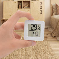 Termómetro Y Higrómetro Digital LCD Para El Hogar Medidor De Temperatura Y Humedad Con Sensor Estación Meteorológica Para Interior - details 9