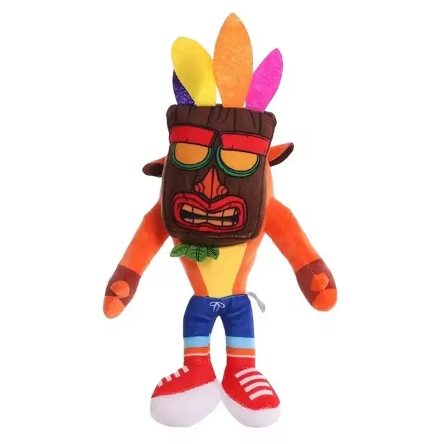 Muñeco De Peluche Crash Bandicoot 26cm Serie De Anime Crazy Trilogy Regalos Para Cumpleaños Y Navidad Decoración Para Niños - 1