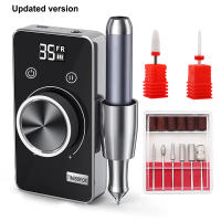 Taladro De Uñas Recargable 35000RPM Con Batería Inalámbrica Para Manicura Y Pedicura Arte De Uñas Máquina Profesional De Baja Ruido - details 10