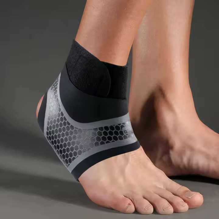 1 PC Soporte De Tornillo Ajustable Compresión Elástica Alivio Del Dolor Deportivo Para Baloncesto Protección Y Stabilización Articular - 1