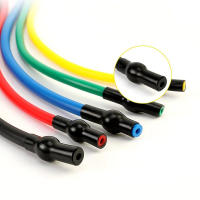 Banda De Resistencia Con Manijas Para Ejercicio Y Entrenamiento De Fuerza Para Hombres Y Mujeres Equipo De Gimnasio Para El Hogar 5 Niveles De Dureza Bandas De Entrainamiento De Cuerpo Completo - details 2