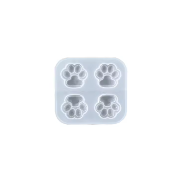 Molde De Silicona Para Llavero De Gato DIY Molde De Epoxy Cristal Para Creación De Joyas Y Colgantes Herramienta De Metalurgia - 1
