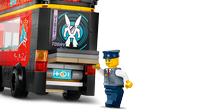 Autobús Turístico Rojo de Dos Plantas LEGO City 60407 - Juego de Construcción con 384 Piezas y 5 Minifiguras para Niños desde 7 Años - details 1