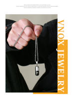 Collar De Hueso Vnox Para Hombres Y Mujeres Con Engrado De Cruz Urnita De Cremación Portador De Perfume Vial De Ashes Joyería Memorial Clásica Tendencia - details 1