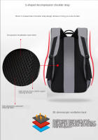 Mochila para ordenador portátil de gran capacidad para hombre, bolso escolar multifuncional Oxford de 15,6 pulgadas, mochila escolar de viaje para hombre - details 6