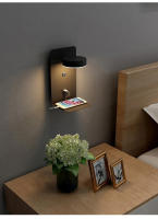 Lámpara De Pared LED Para Interior Con Cargador USB Y Interruptor Para Dormitorio Luz De Lectura Al Borde Del Cama Decoración Para Sala De Estar - details 3