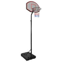 vidaXL Canasta de baloncesto polietileno 282-352 cm Color Blanco,  Negro, y mas - details 1