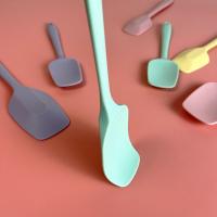Cuchara De Silicona Para Hornear Espátula De Cocina Antideslizante Para Mantequilla Pasteles Batidos Salsas Herramientas De Cocinar - details 8