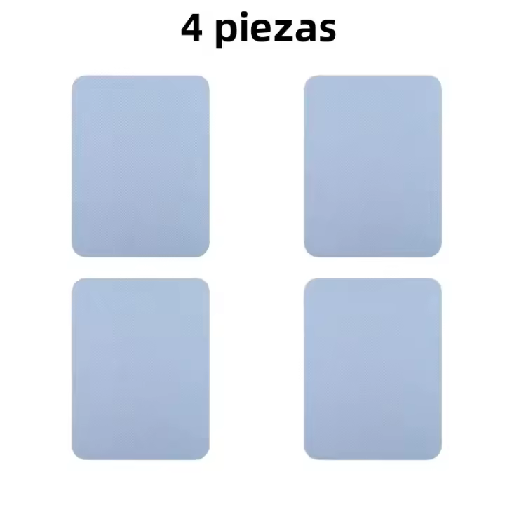 4Pcs Parches De Tela Multicolor Para Reparación De Ropa Y Decoración Parche De Algodón Fuerte Adhesivo De Hierro Para Jeans Y Camisas - 1