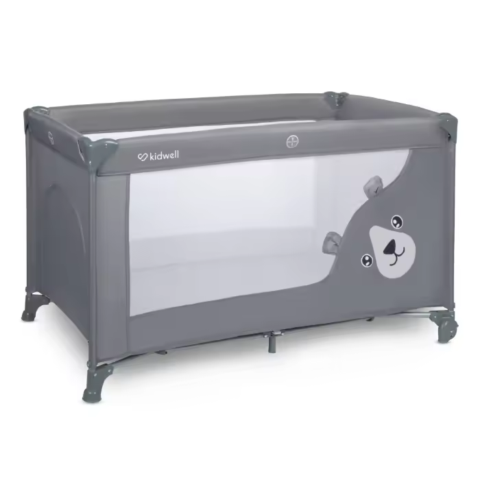 Cama de viagem 1 nível Kidwell Blissy Basic Gray - 1