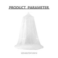 Canopy de Mosquitera Universal, Mosquito Net Blanca de Color Blanco con Diseño de Cúpula, Fácil Cama Colgante Canopy Netting, Protección de Red de Insectos para Camas Individuales y Dobles - details 1