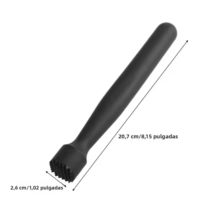 Martillo De Hielo Plástico Multifuncional Palillos De Popsicle Varita De Moler Frutas Limón Pestaña De Barra Herramientas De Coctel Para Hogar - 1