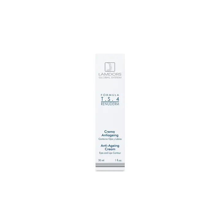 T.S.4 RENUDERM 30ml Crema para tratar las arrugas del contorno de ojos y labios  LAMDORS - 1