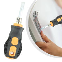 Destornillador De Precisión Mini Con Manija Corta Multifuncional Para Encapsulación Cabeza De Zanahoria Portátil De Acero De Aluminio - details 4