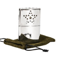 2pcs Mini Aquecedor De Mano Portátil Para Exteriores Reutilizable De Aleación De Metal Con Bolsa Para Pesca Camping Senderismo - details 3
