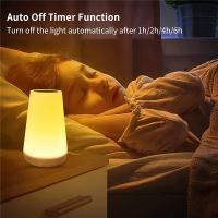 Lámpara Nocturna Portátil RGB Con Control Remoto Y Táctil Color Cambiante Recargable USB Para Mesa Y Cama Luz De Noche Con Sensor De Toque - details 4