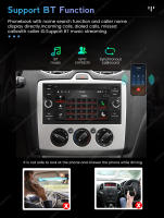 MEKEDE Radio Para Coche Ford Mondeo S-max Focus C-MAX Galaxy Fiesta Transit Fusion Estéreo Multimedia Con Sistema Inteligente Android 7' Touchscreen 2G RAM Soporte WiFi Y Control Del Volante - details 18