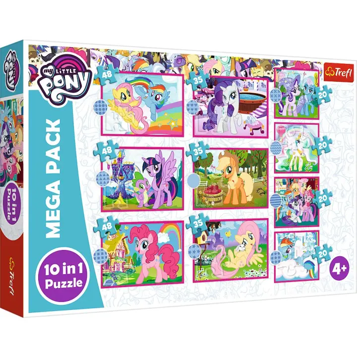 Puzzle 10 en 1 - Mi Pequeño Pony - 1