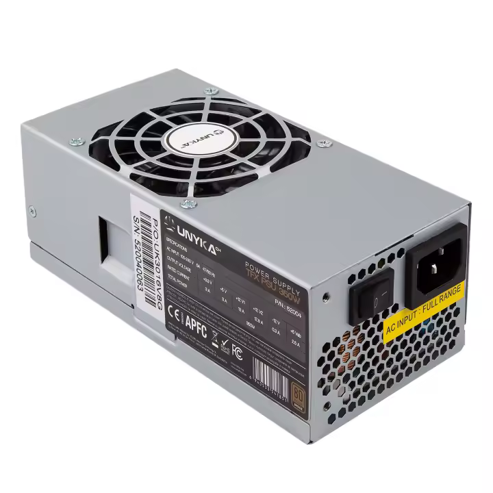 UNYKAch Fuente de Alimentación TFX 350W 80 Plus Bronce - 1