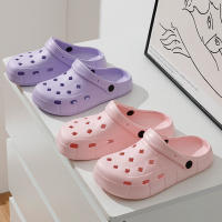 Nuevos Sandalias De Jardín Para Hombres Y Mujeres Verano 2024 Pantuflas De Baño Con Suela Suave Impermeables Y Moda Para Uso Exterior - details 5