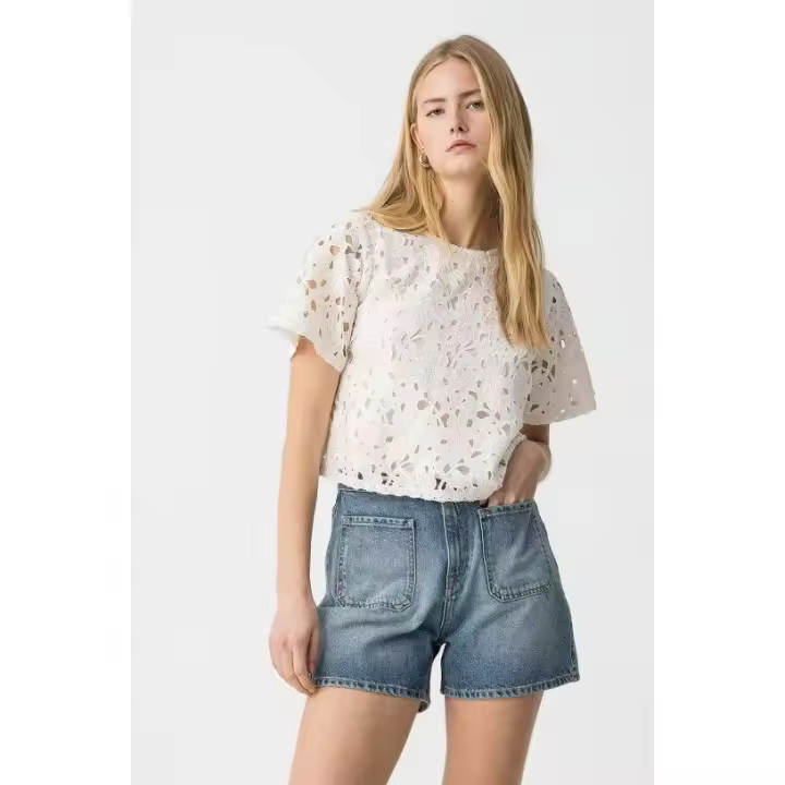 Blusas y camisas Marcas Mujer Ropa Tiffosi Tiffosi mujer  Blusa -Tiffosi- Leah blanco - 1