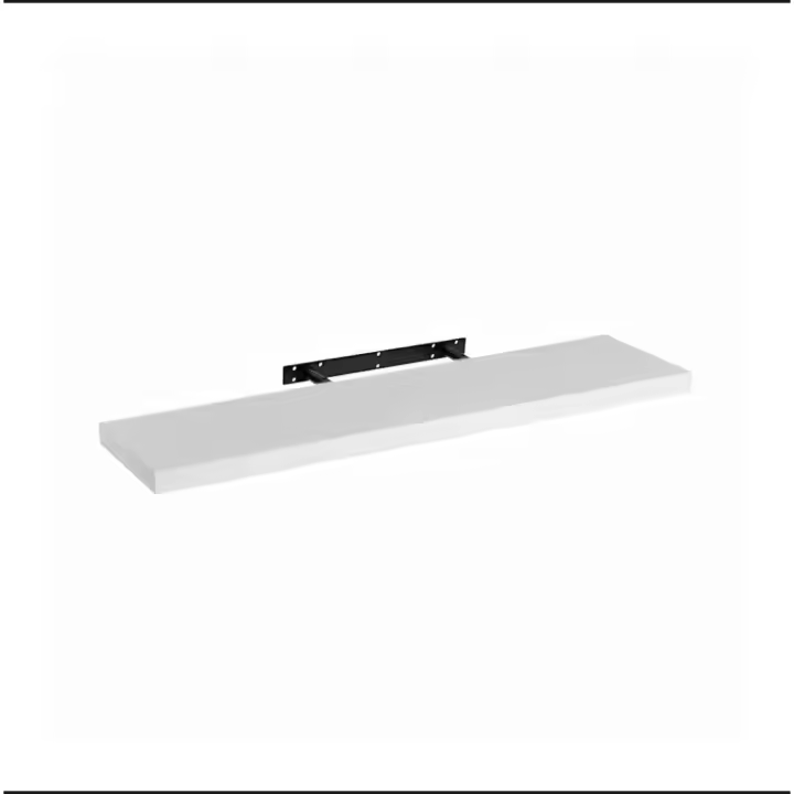 JOMIX Baldas Flotantes Blancas Estantes Flotantes (rebaja110cm) 26 Cm Fácil Montaje 5cm Cm - 1