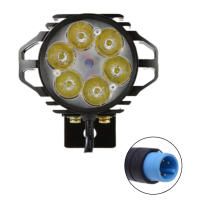 Luz Frontal De Bicicleta Eléctrica 36/48V Con Bocina 4pines 3pines Impermeable LED Para E-bike Accesorio De Bicicleta - details 6