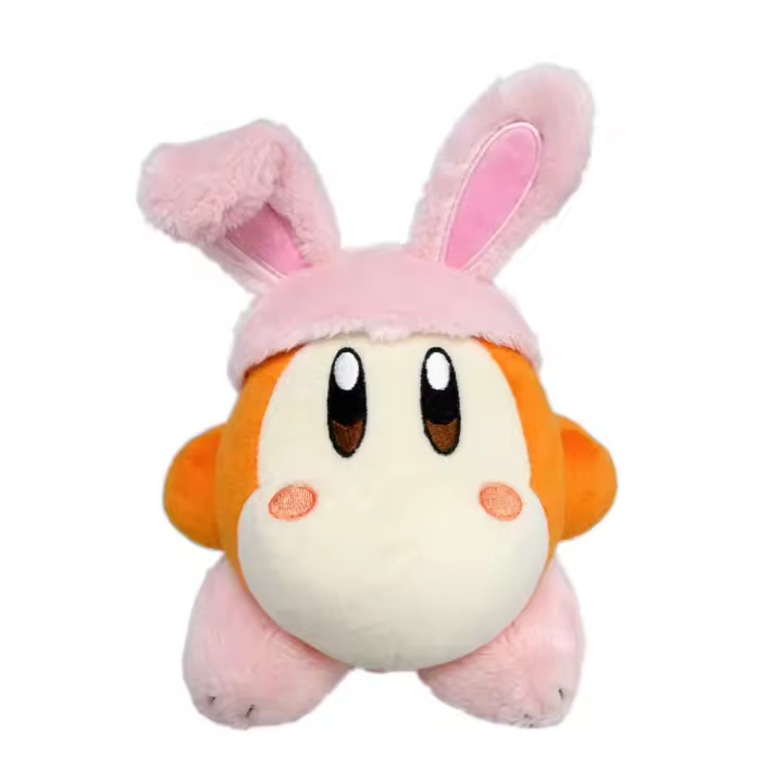 Kirby peluche rabbit waddle dee 14 cm - 1