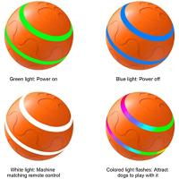 Bola Interactiva Para Perros Con Control Remoto Hecha De Goma Natural Juguete Automático De Activación Por Salto Wicked Ball - details 4