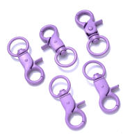 iYOE 5pcs Abrazaderas De Langosta Para Joyería Multicolor 20x43mm Encuentros Para DIY Llavero Conector De Mano Bolsa Muñeca Muñeco - details 8