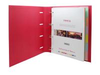 Carpeta de Anillas Carpebloc Ingraf Mediterráneo Serie Colores Intensos A4 35mm - details 1
