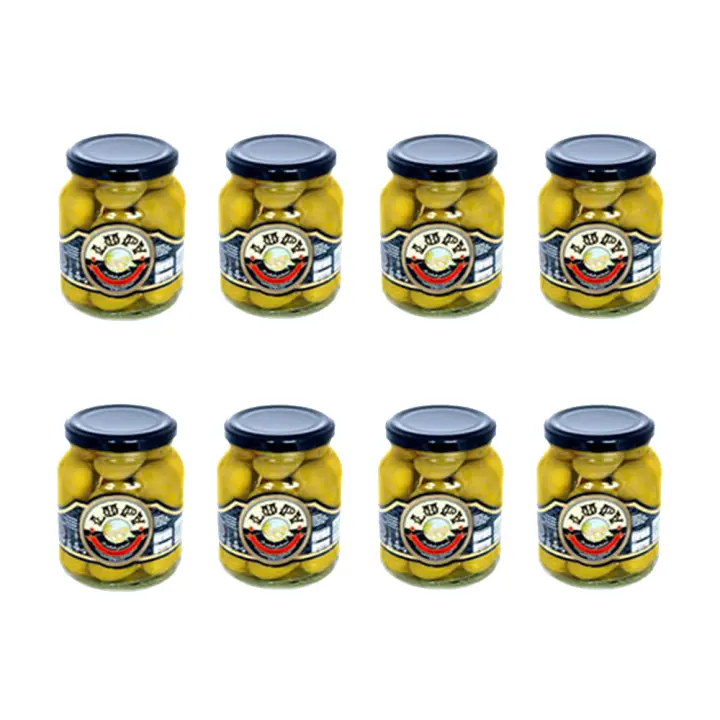 ACEITUNAS GORDAL PICANTES  LUPY. CAJA DE 8 TARROS DE 200 GR. CALIDAD EXCEPCIONAL - 1