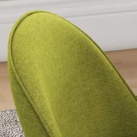 HOMCOM Pack de 2 Sillas de Comedor Sillas de Cocina Tapizadas de Tela de Lino con Patas de Acero para Salón Dormitorio Carga 120 kg 50x52x83 cm - details 5