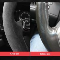 Cubierta De Volante De Cuero De Fibra De Carbono Para Honda Civic 8 2005-2011 Y Type R 2004-2011 Accesorios De Coche 3-rama - details 2